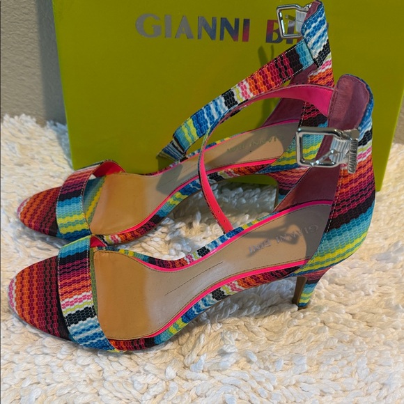 Gianni Bini Shoes - Gianni Bini Vibrant Strappy Heels